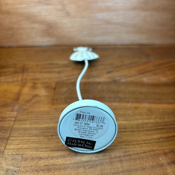 Retro Dress Photo Picture Memo Holder Cute Vintage Style 6.25” Tall - Picture 7 of 7